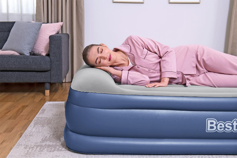 ที่นอนเป่าลม Bestway Tritech Air Mattress Twin Built-in AC Pump 1.91m x 97cm x 46cm